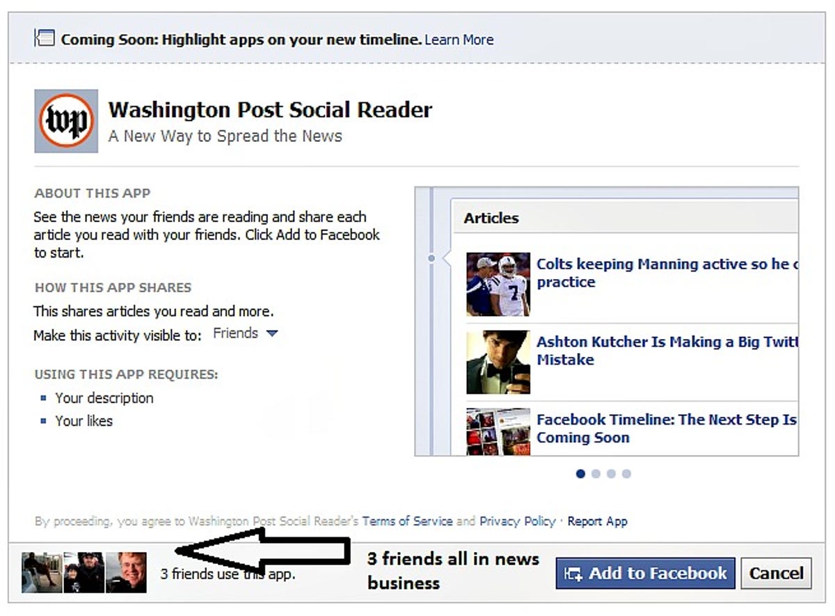 Washington Post Social Reader