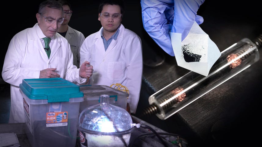 How scientists accidentally turned trash into valuable graphene