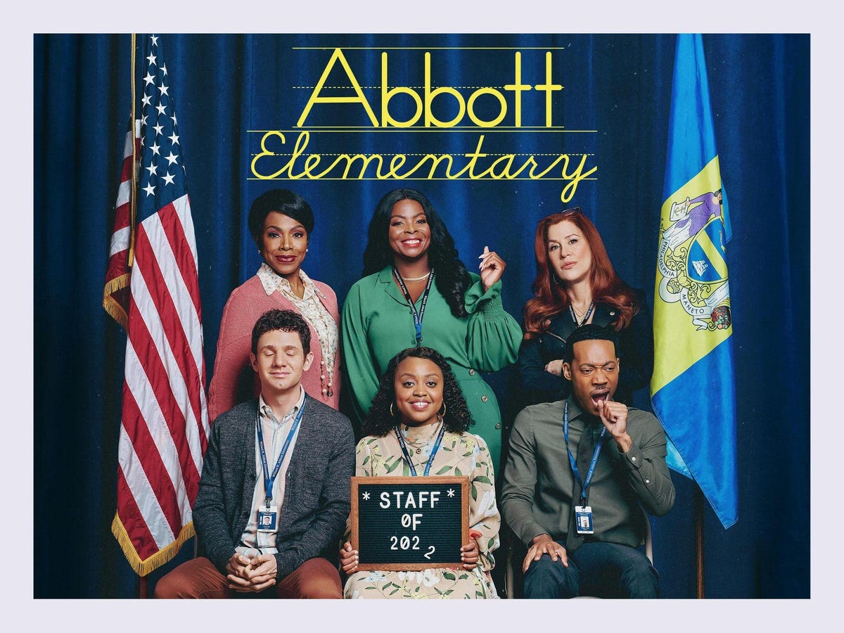 Abbott Elementary title screen