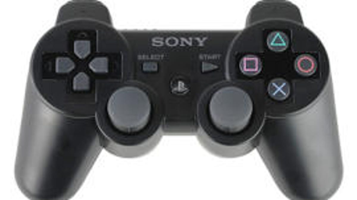 Sony&apos;s current-generation controller.