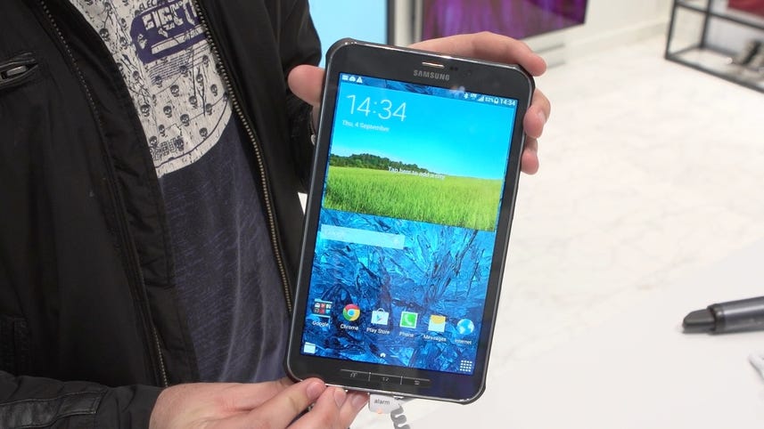 Samsung Galaxy Tab Active is a rugged tablet