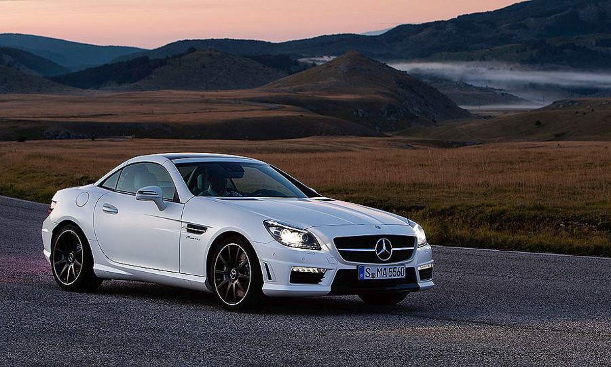 The SLK AMG arrives in U.S. dealerships early next year.