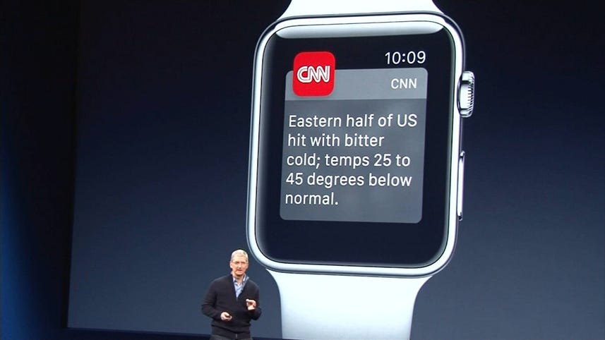 Apple Watch helps keep track of daily news