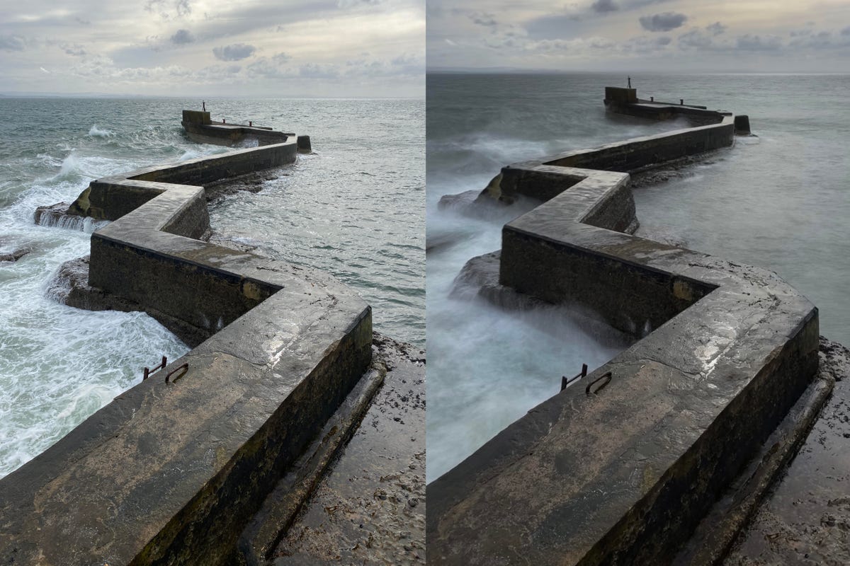 long exposure-before-after-iphone