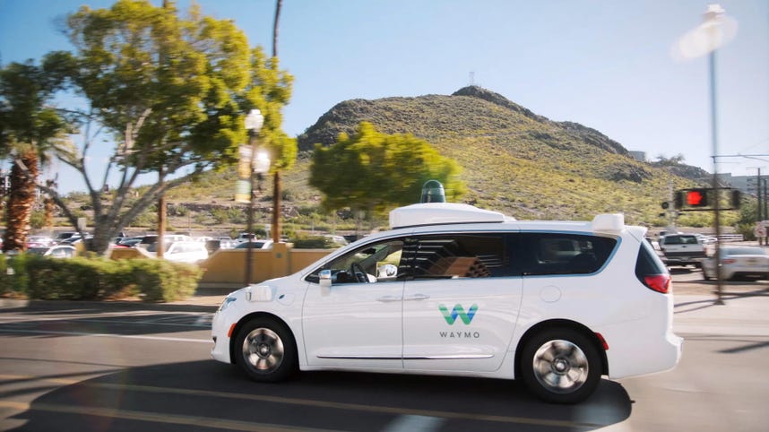 A ride on public streets in Waymo One