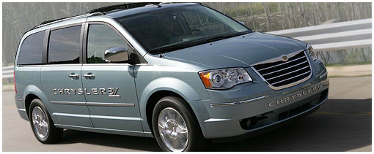 The extended-range electric Chrysler mini van.