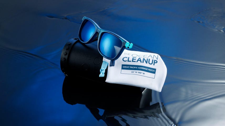 The Ocean Cleanup's latest invention: Sunglasses made of recycled ocean plastic