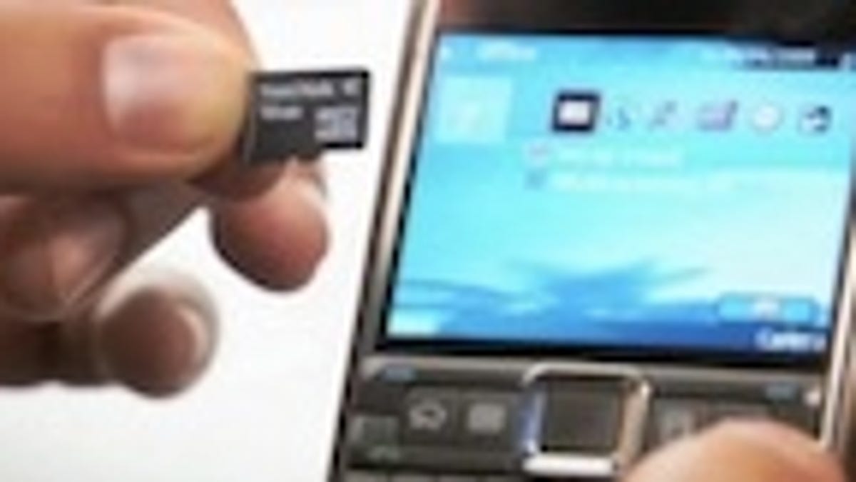 SanDisk MicroSD card