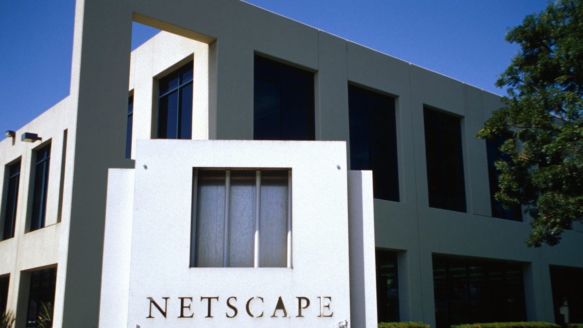 California, Mountain View, Netscape Sign In Disrepair In Silicon Valley