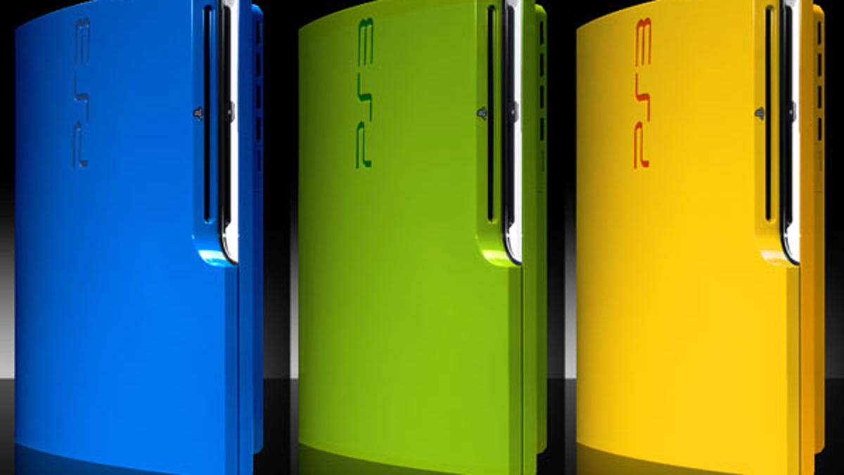 PS3 Slim in color