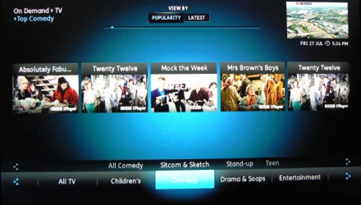YouView search
