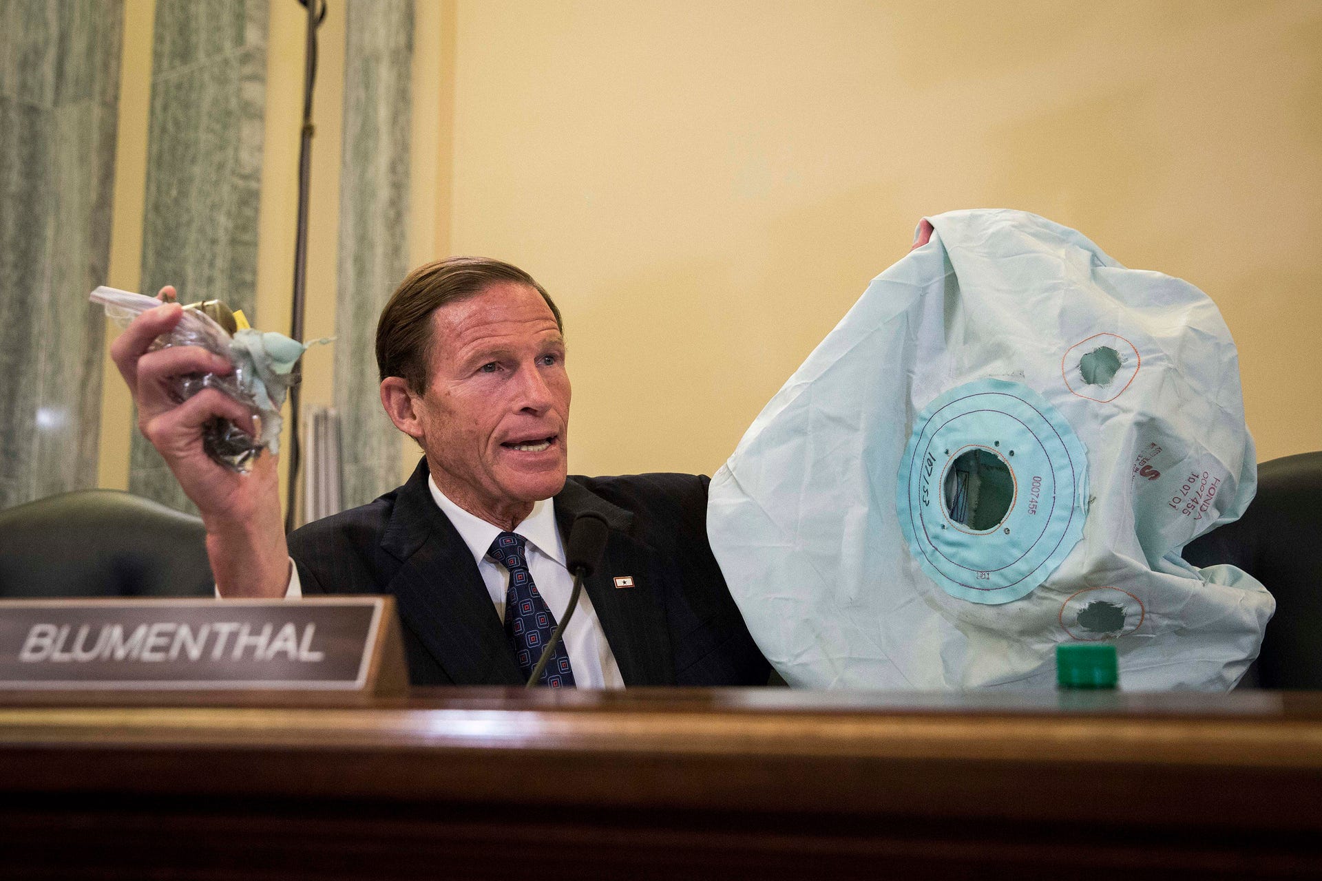 Senate Commerce Committee Holds Hearing On Takata Airbag Recall