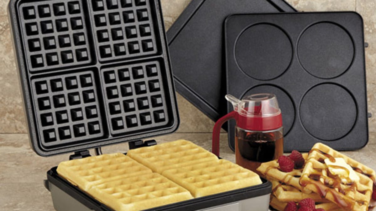 Any way you add it up, the Cuisinart WAF-300 Breakfast Central Waffle & Pancake Maker is syrup's best friend.
