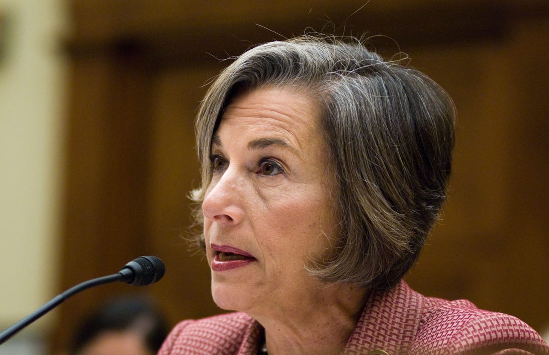 Rep. Jan Schakowsky (D-Ill.) voted against CISPA in committee today because the U.S. military -- which includes the NSA -- shouldn't "operate on U.S. soil against American citizens."