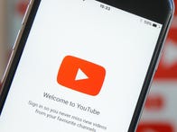 <p>The YouTube video app is seen on various digital devices on 28 March, 2017. (Photo by Jaap Arriens/NurPhoto via Getty Images)</p>