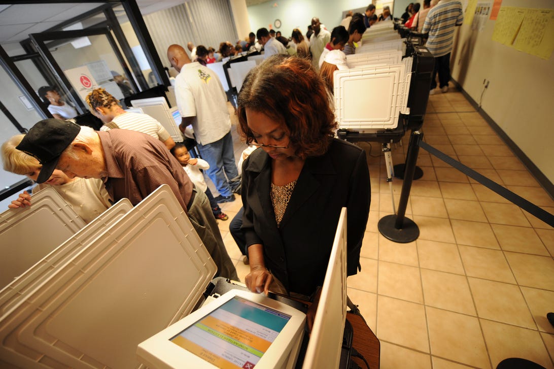 Electronic voting was going to be the future. Now paper’s making a comeback