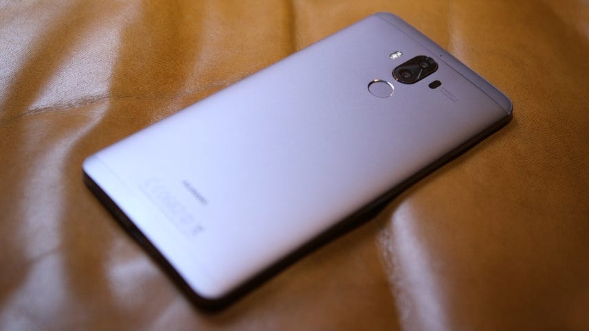 The Huawei Mate 9 boasts a big screen and burly specs