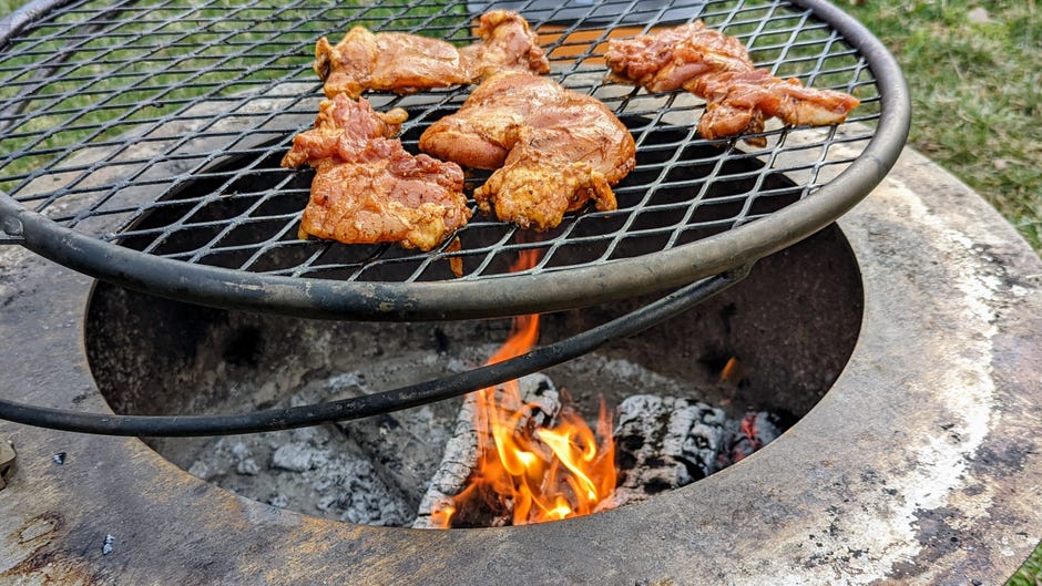 Fire Pit As A Grill, How To Cook On A Fire Pit Grill