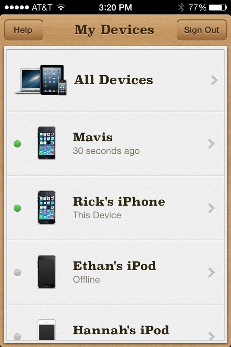 Find My iPhone won't save the day if your device isn't connected to Wi-Fi, but it's worth installing just in case.