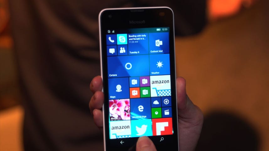 Microsoft Lumia 550, the first cheap Windows 10 phone