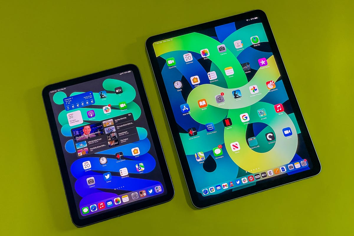 iPad Mini and 9th Gen iPad