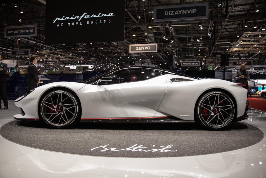 The Pininfarina Battista is an all-electric supercar with classic looks