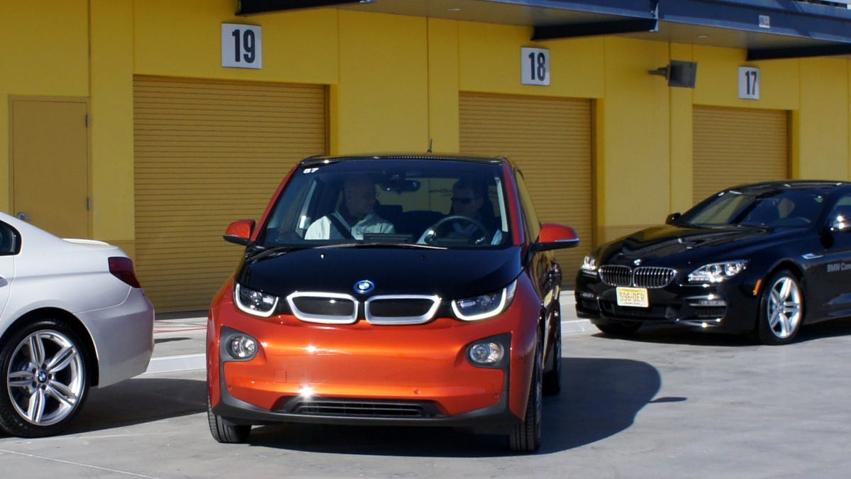 BMW i3 self-parking