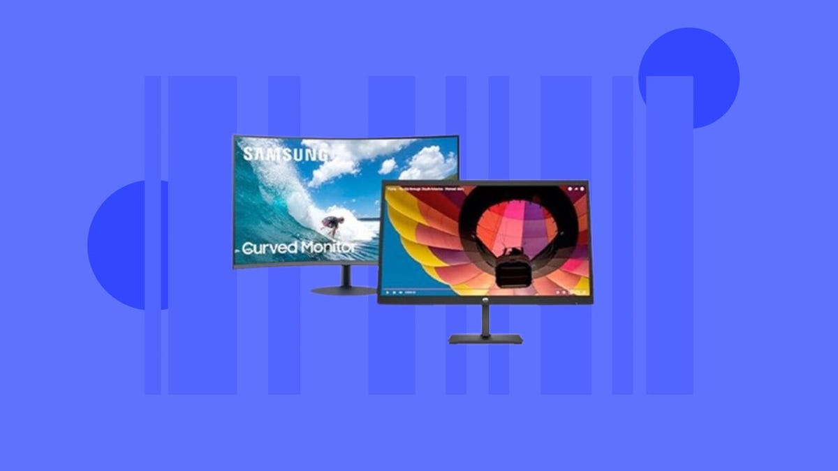 Samsung and HP monitors