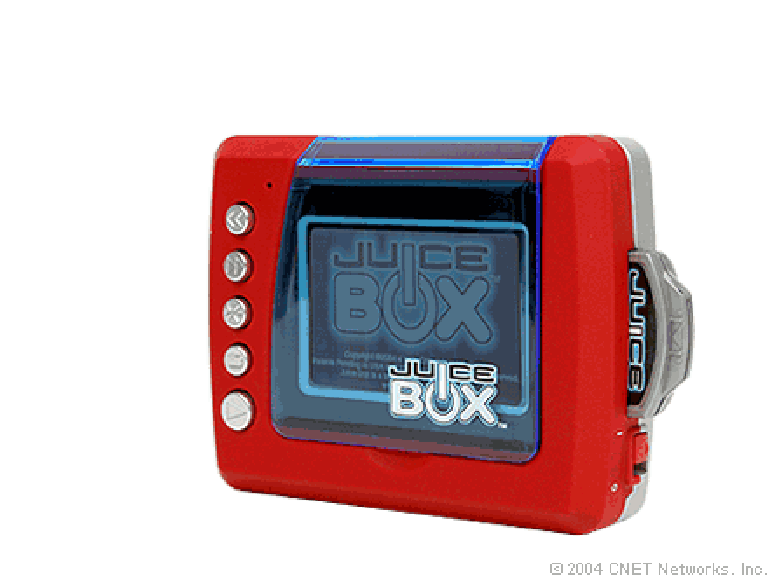 Mattel Juice Box Blue ( 512 MB ) Digital Media Player Red New In