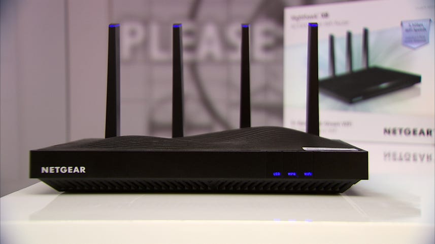 The Netgear NightHawk X8 is one big and expensive router