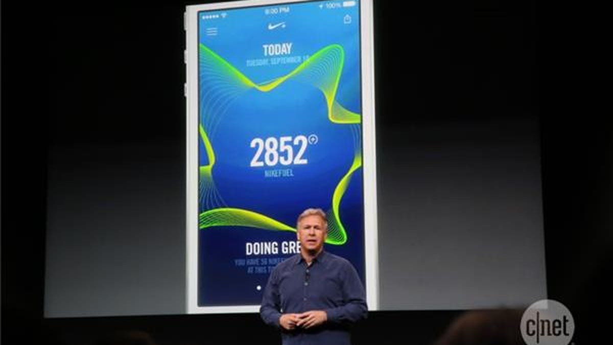 Apple's Phil Schiller talking about the iPhone 5S' M7 coprocessor.