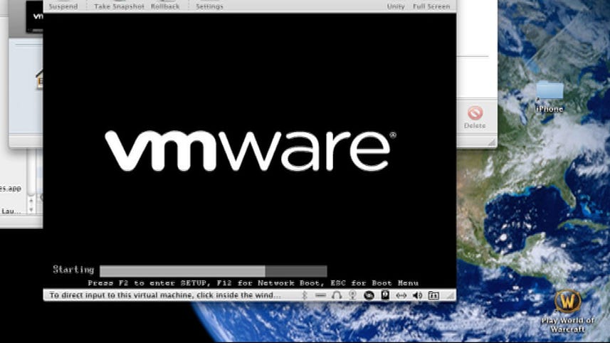 Rename a virtual machine in VMware Fusion
