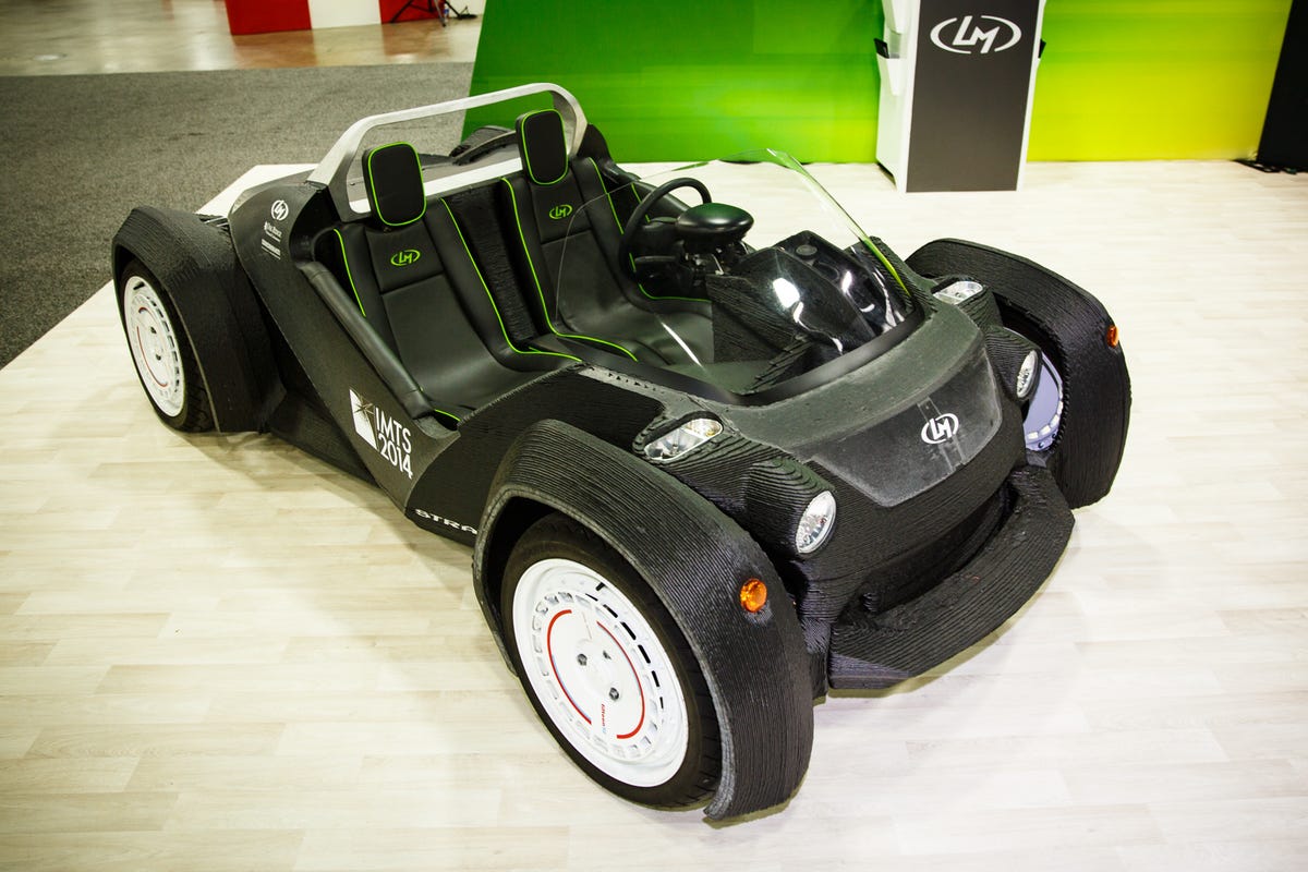 Local Motors Strati electric 3D printed car