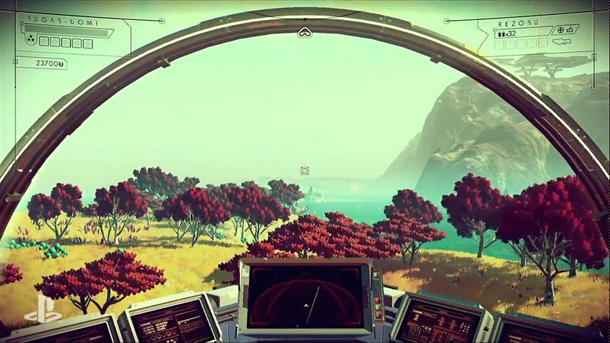 Sony's open-universe game No Man's Sky gets gameplay demo