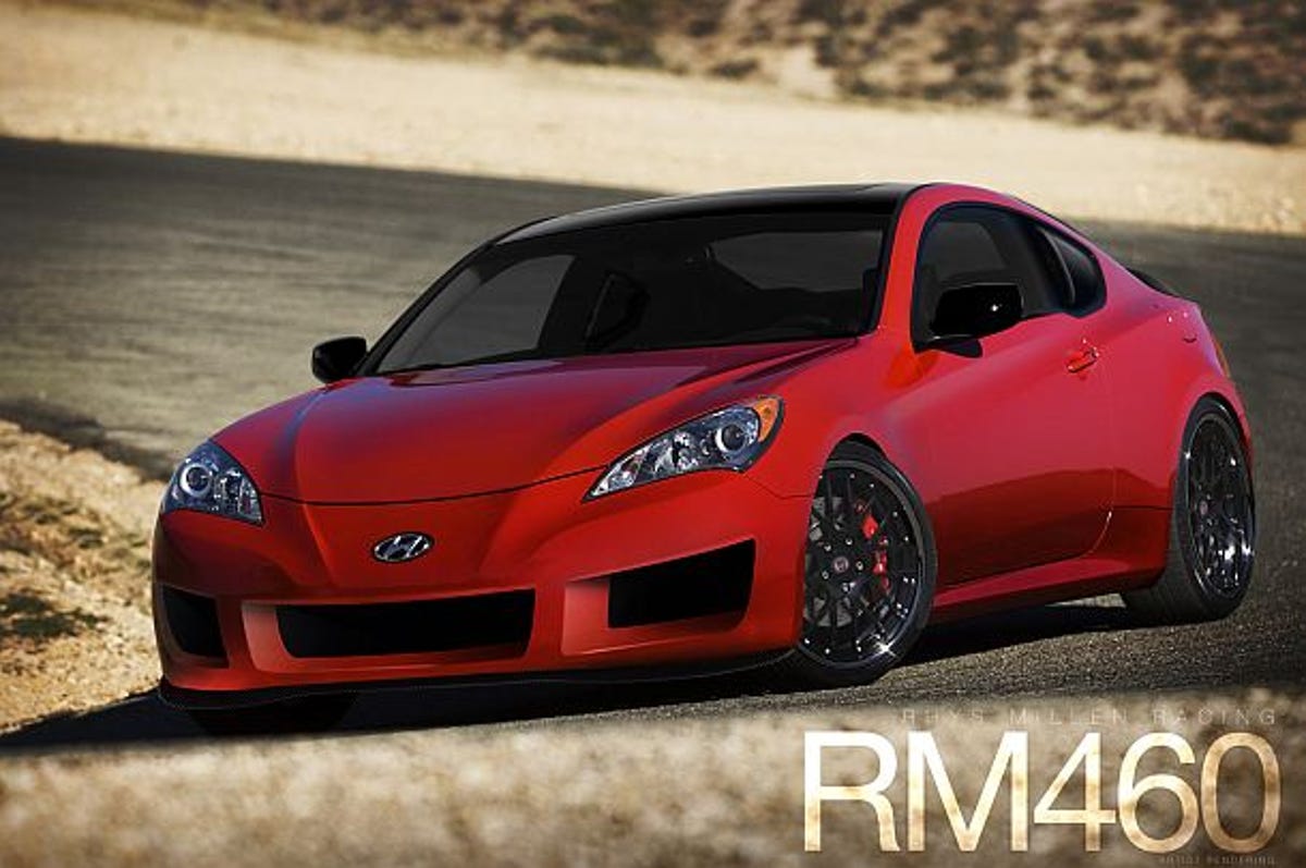 Rendering of the RM460 Genesis Coupe.