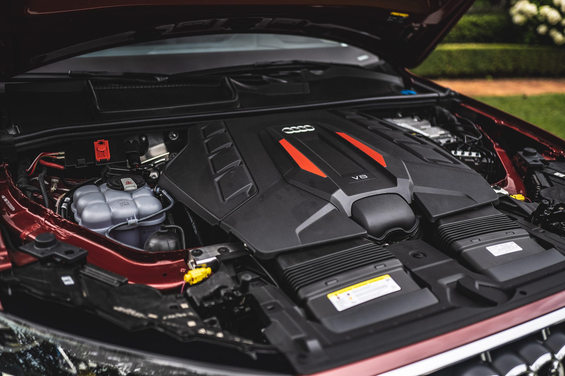 2021 Audi SQ7 V8 engine