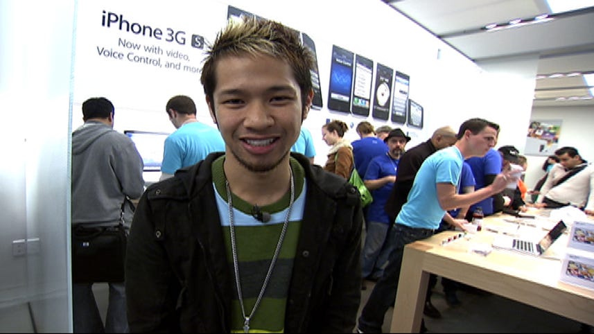 The iPhone 3G S launch