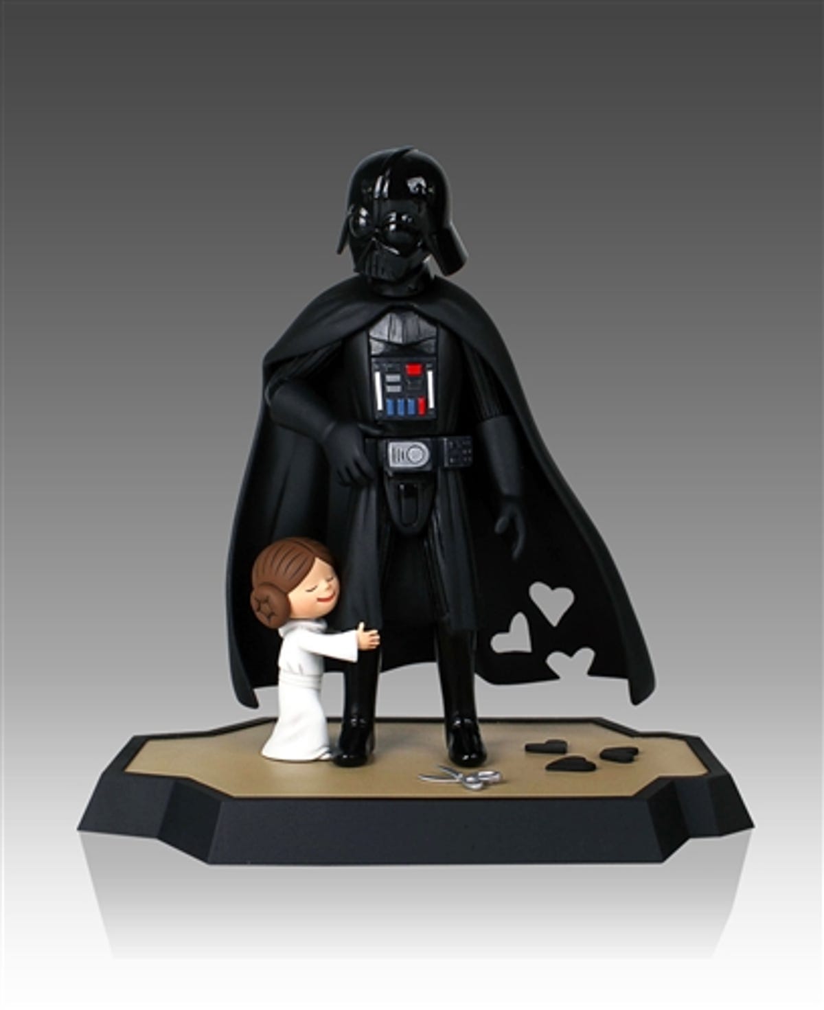 Characters from Jeffrey Brown's bestselling kids books "Darth Vader and Son" and "Vader's Little Princess" come to life with these collectibles from Gentle Giant Studios.