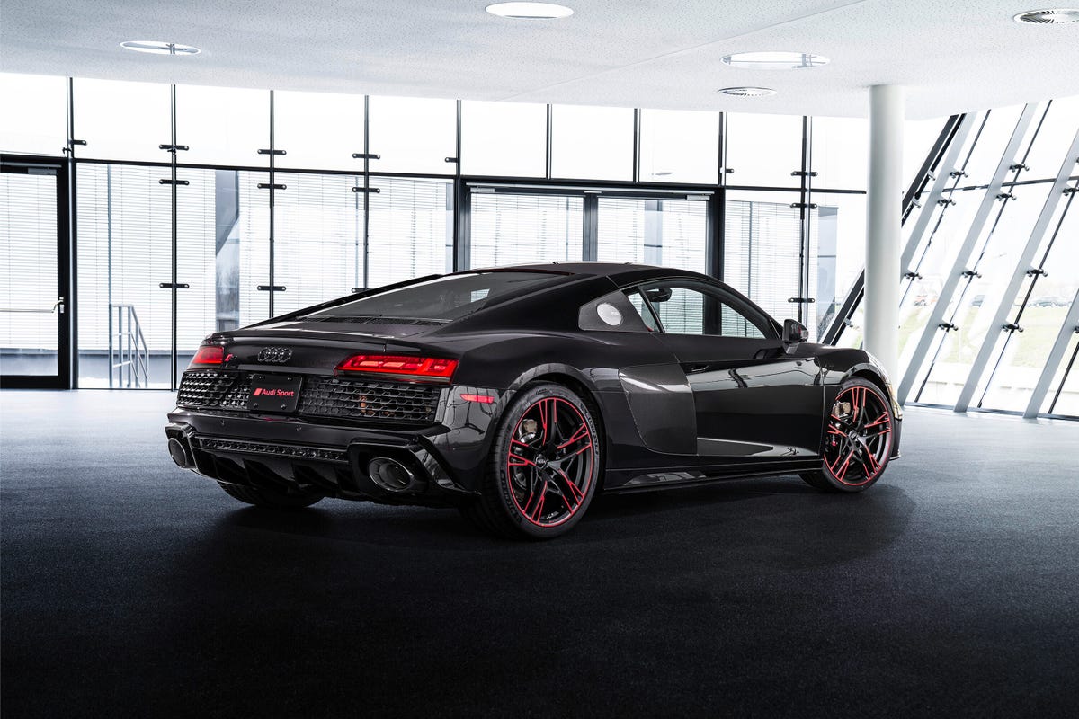 2021 Audi R8 Panther Edition Has Rear-Wheel Drive And A Black-And-Red  Get-Up - Cnet