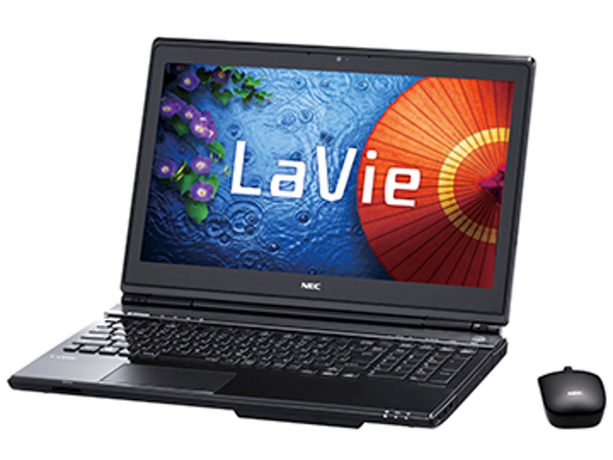 NEC's touch-screen equipped LaVie L is one of the first laptops to be announced with a future Intel Haswell processor.