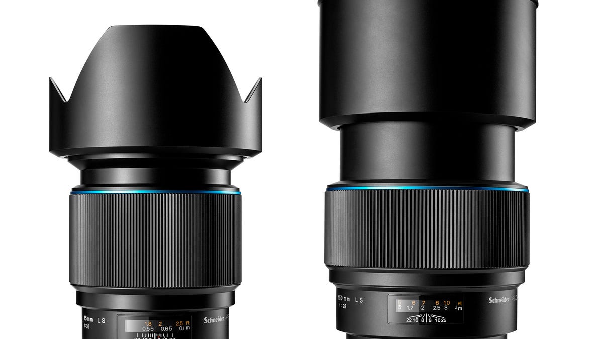 Schneider Kreuznach now offers 45mm f3.5 and 150mm f2.8 lenses for Phase One cameras.