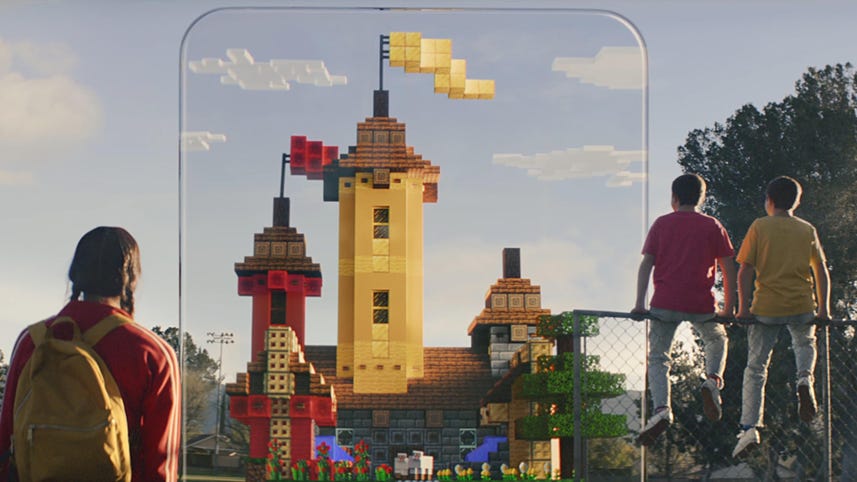 Microsoft's new Minecraft Earth mobile game is like Pokemon Go