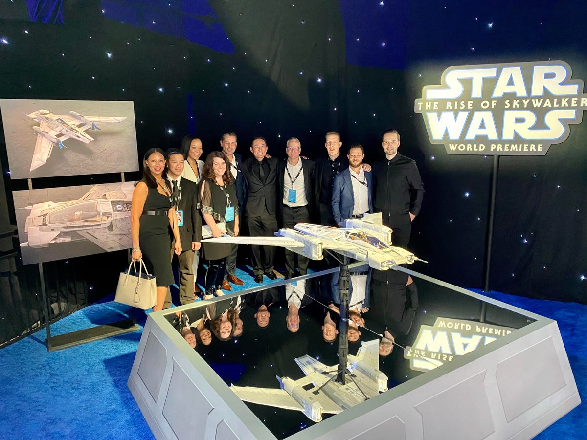 Porsche and Lucasfilm Star Wars: The Rise of Skywalker event