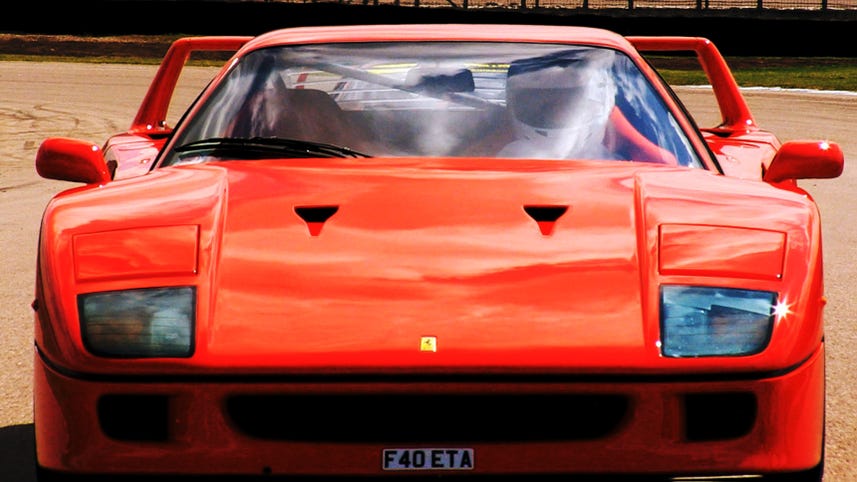 Ferrari F40: Analogue animal