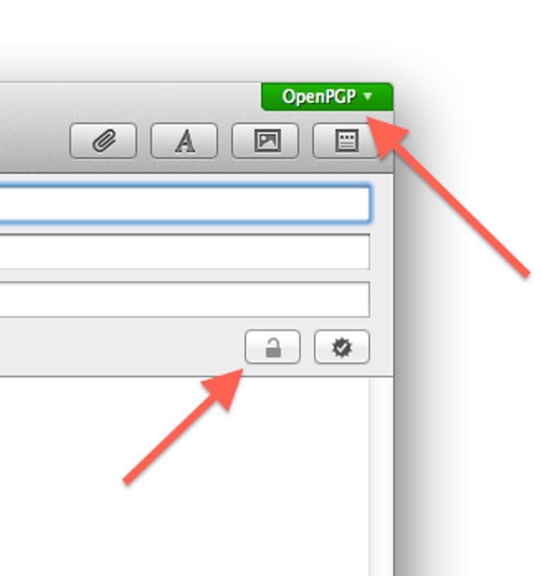 GPGTools e-mail controls in OS X Mail
