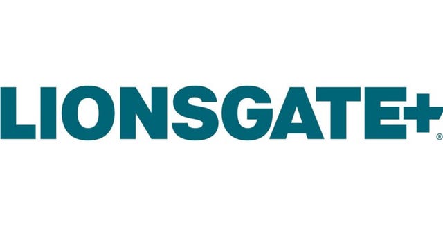The logo for streaming service Lionsgate Plus.