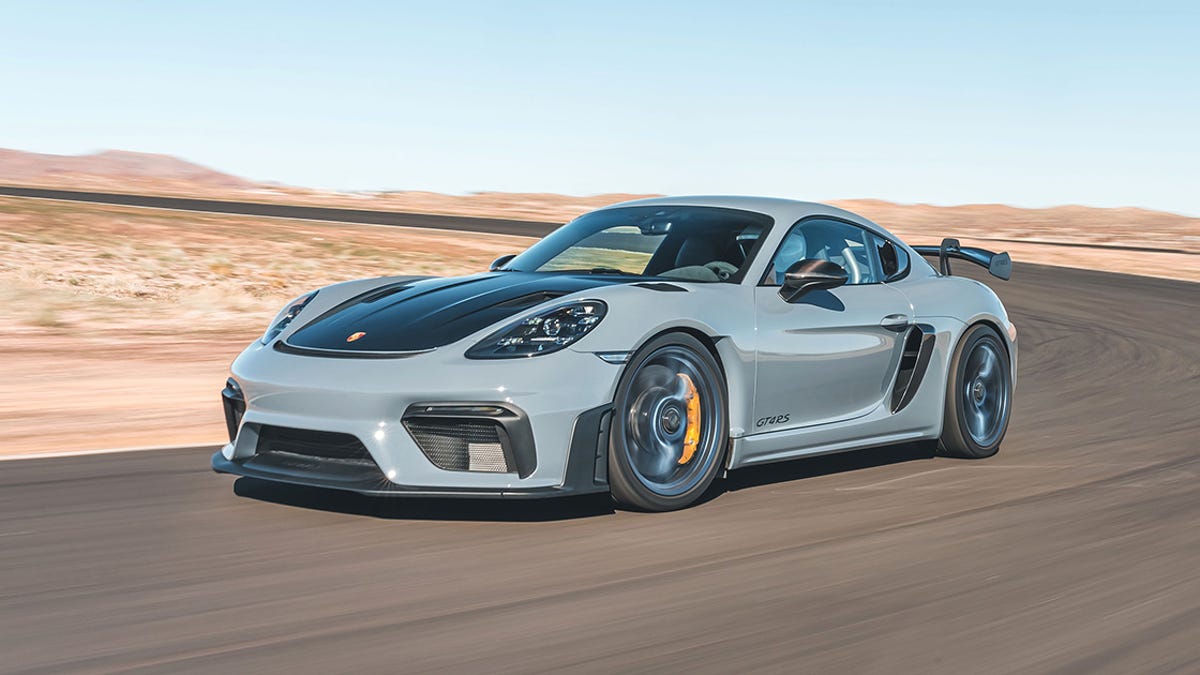 2022 Porsche Cayman GT4 RS First Drive Review: The Ultimate 718 - CNET
