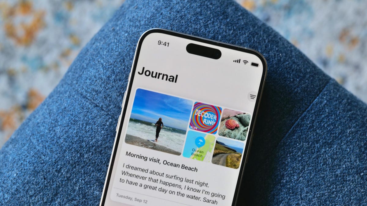 Apples Journal App for the iPhone Truly Surprised Me After a Month  CNET