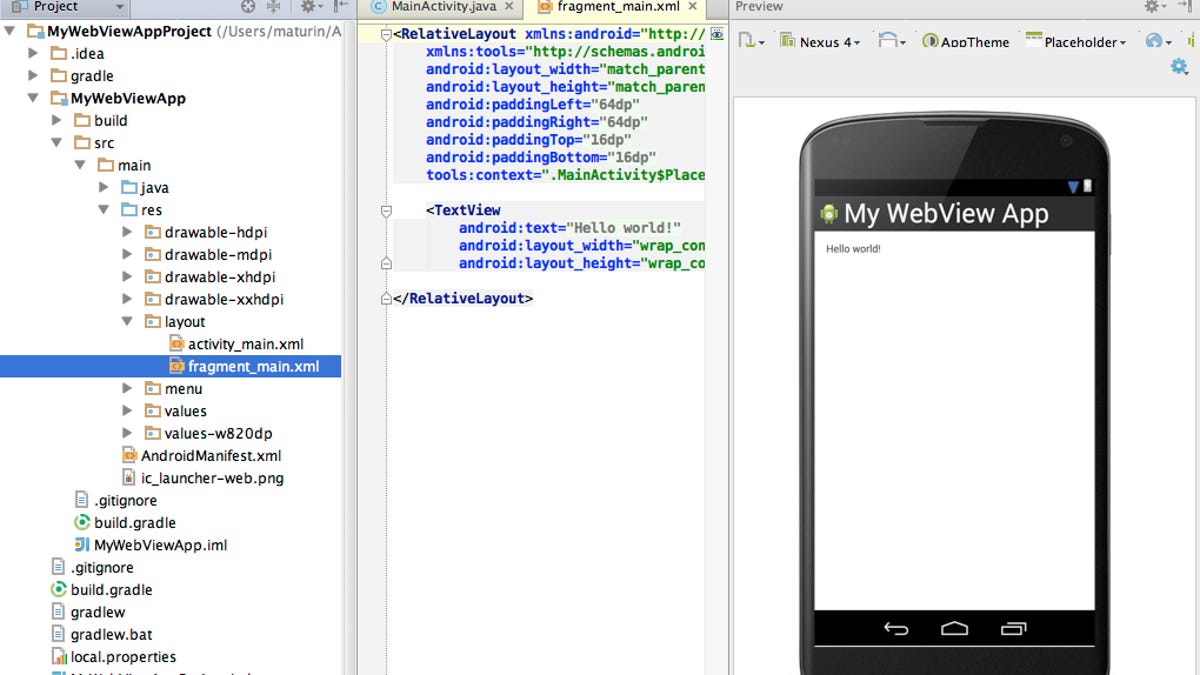 With KitKat, Programmers now can build apps using a Chrome-based version of Android&apos;s WebView interface.