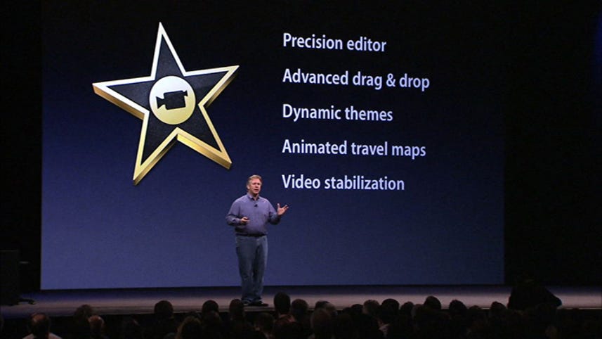 Apple demos new iMovie tools
